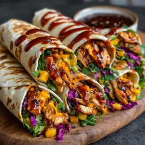 Honig-BBQ-Hähnchen-Wraps: Das ultimative Rezept für ein Geschmackserlebnis!