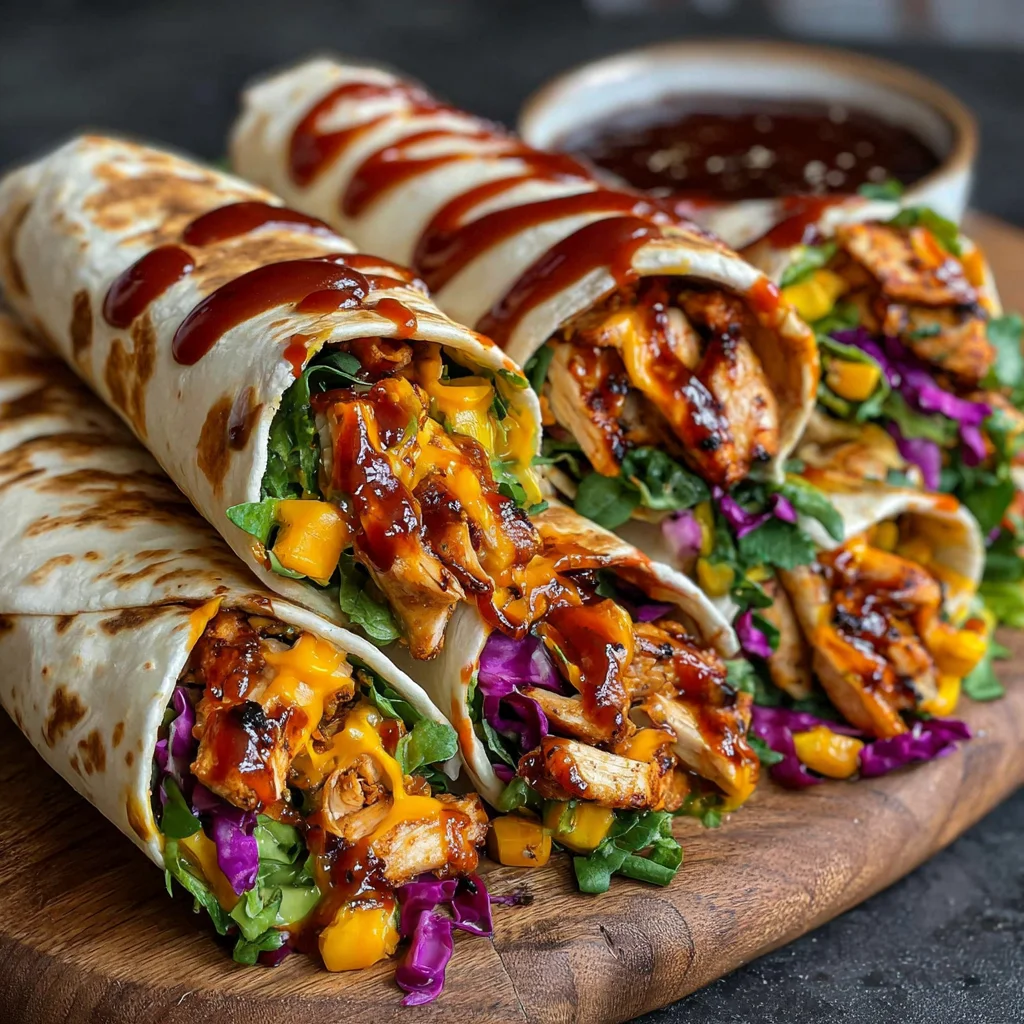 Honig-BBQ-Hähnchen-Wraps: Das ultimative Rezept für ein Geschmackserlebnis!