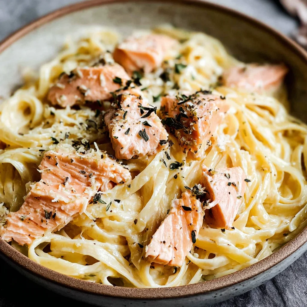 Linguine mit Räucherlachs in cremiger Zitronensauce: Das ultimative Rezept für ein schnelles Gourmet-Essen