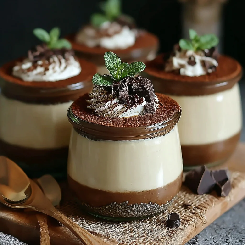 Tiramisu Chia Pudding Rezept: Das gesunde Dessert, das du lieben wirst!