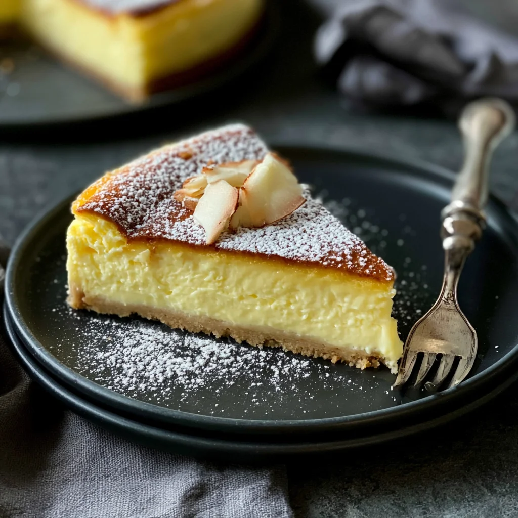 Cremiger Käsekuchen ohne Boden: Das einfache Rezept für deinen neuen Dessert-Favoriten!