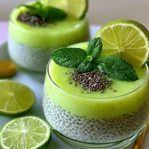 Erfrischender Schlüssel-Limetten-Chia-Samen-Pudding: Einfaches Rezept für heiße Sommertage!