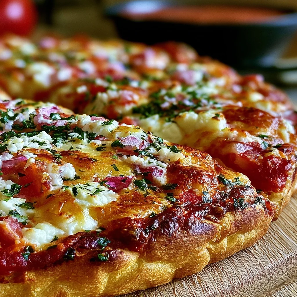 Gesunde Hüttenkäse Pizza: Das einfache Rezept für Genuss ohne Reue!