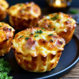 Herzhafte Muffins mit Putenschinken und Käse – das einfache Rezept für jeden Anlass!