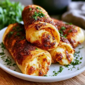 Käse-Genuss in knusprigen Roll-Ups: Das einfache Rezept für den perfekten Snack!