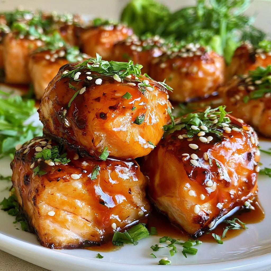 Köstliche Bang Bang Lachs Bissen: Das einfache Rezept für eine Geschmacksexplosion!