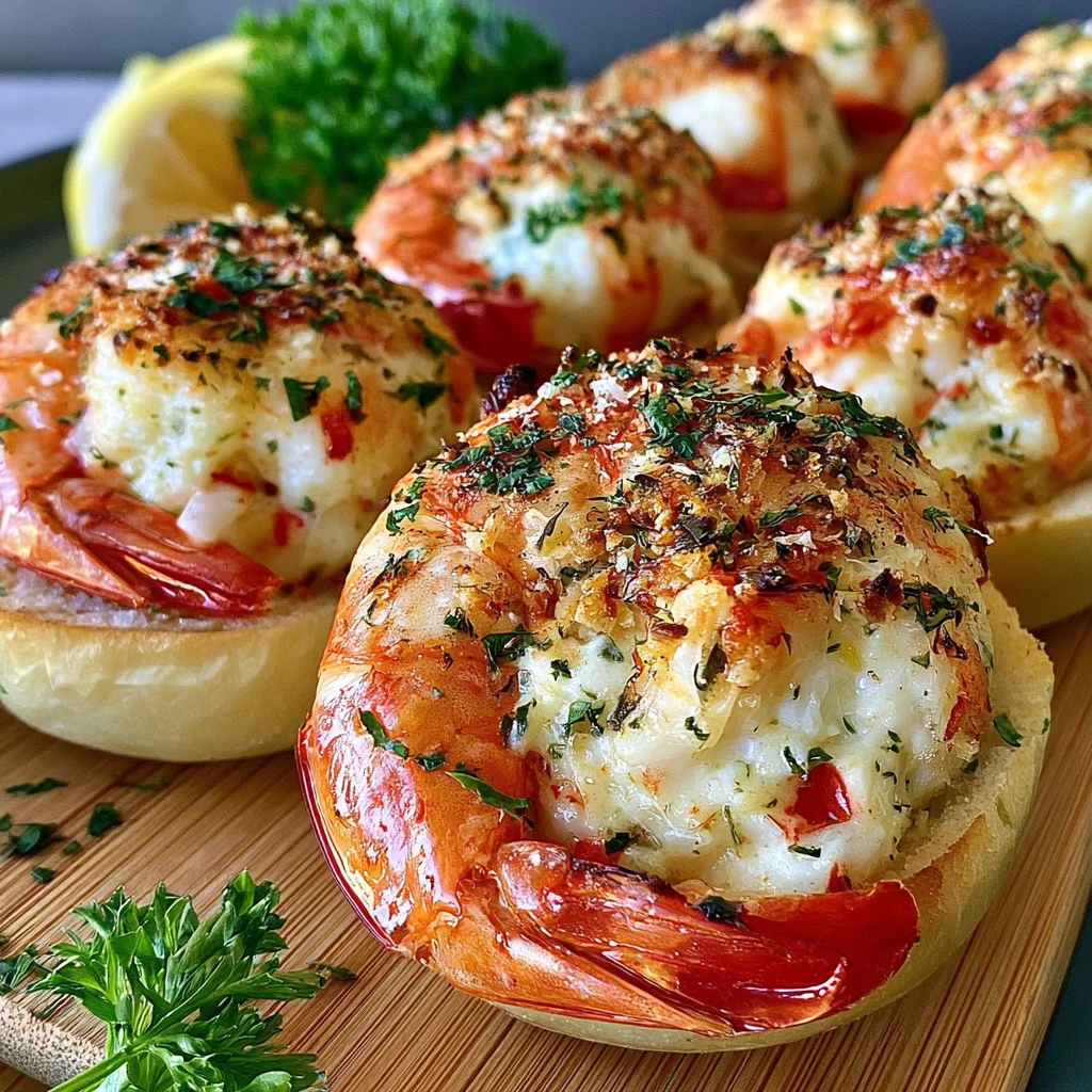Köstliche gefüllte Garnelen mit Krabbensalat: Ein einfaches Rezept für den perfekten Genuss!