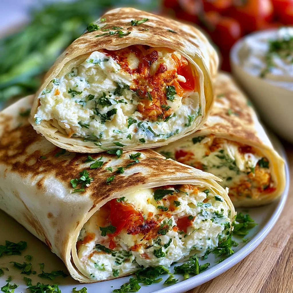 Köstliche Hüttenkäse Wraps: Schnelles Rezept für gesunde Genussmomente!