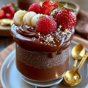 Köstlicher Chocolate Chia Protein Pudding: Einfaches Rezept für gesunden Genuss!