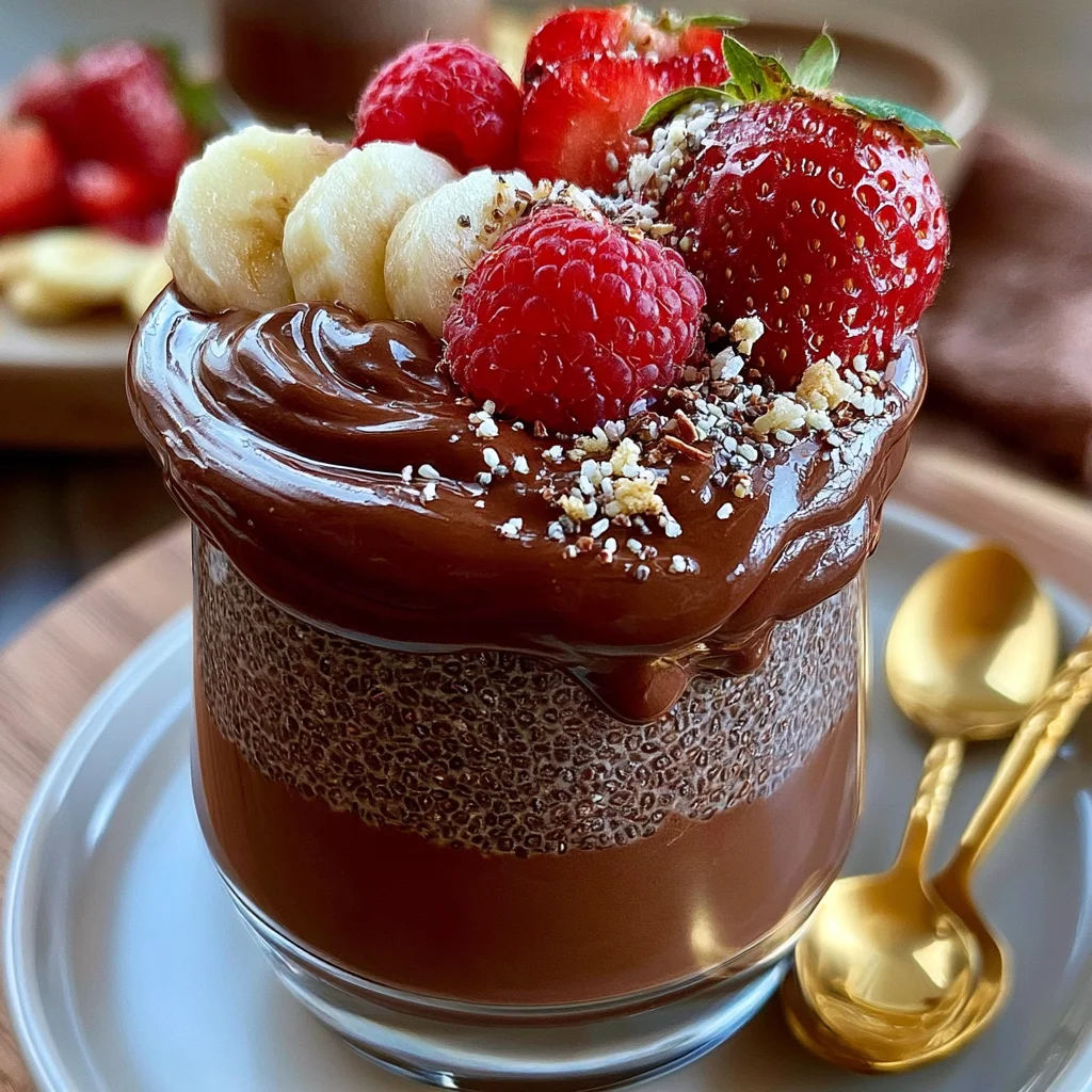 Köstlicher Chocolate Chia Protein Pudding: Einfaches Rezept für gesunden Genuss!