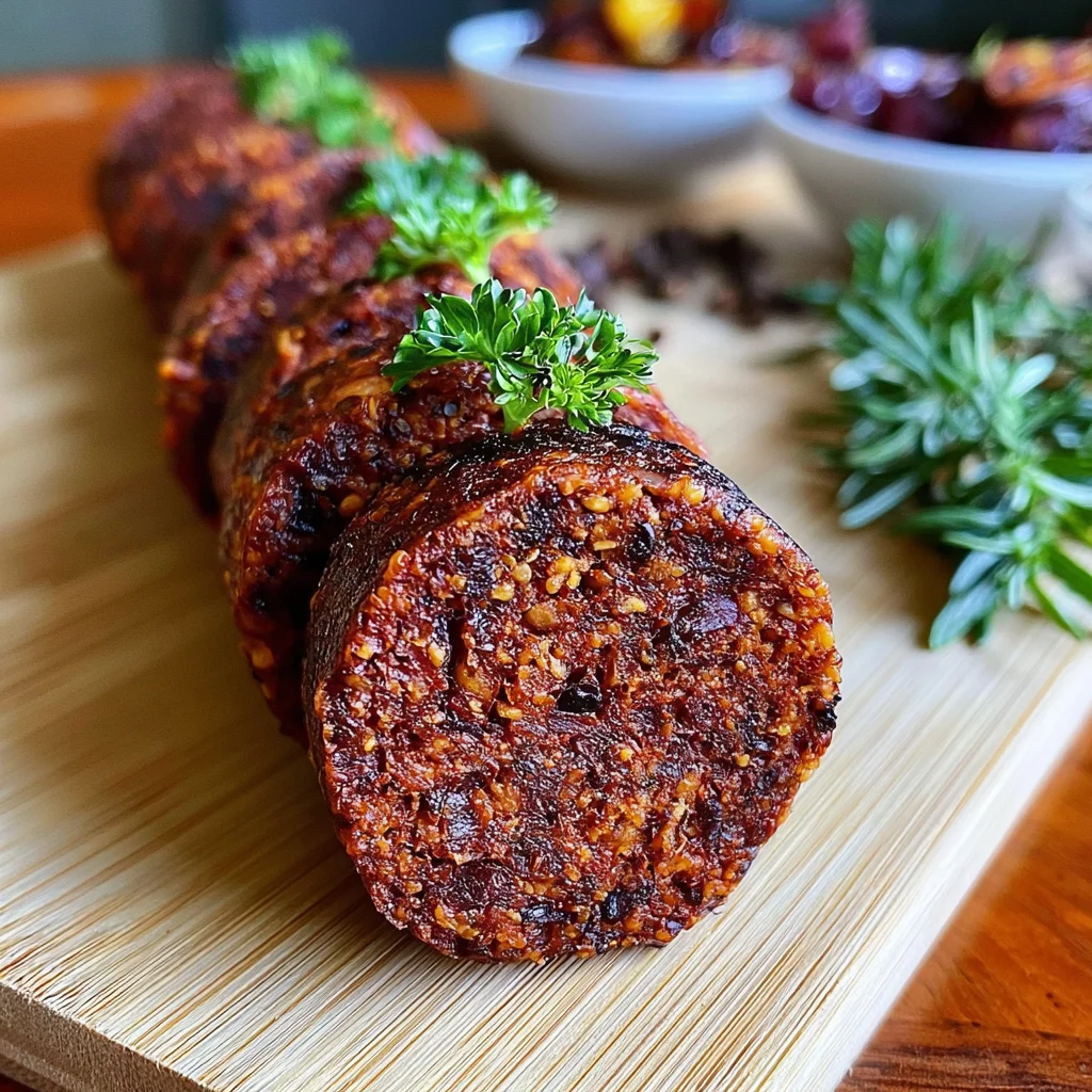 Köstliches Rezept für vegane Salami – einfach selbstgemacht!