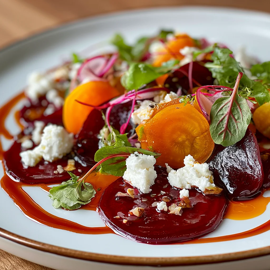 Köstliches Rote Bete Carpaccio Rezept: Ein Genuss für Augen und Gaumen!