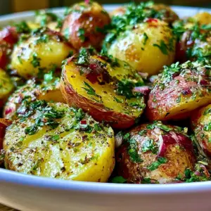 Kräuter-Röstkartoffelsalat Rezept: Knusprig, frisch und unwiderstehlich lecker!