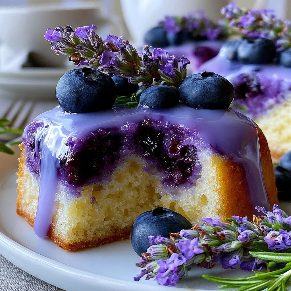 Verführerisches Rezept für Mini Lavendel-Heidelbeer-Kuchen: Ein Genuss für jeden Anlass!