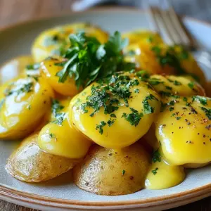 Köstliches Rezept für Senfsauce mit Salzkartoffeln – Einfach und Schnell zubereitet!