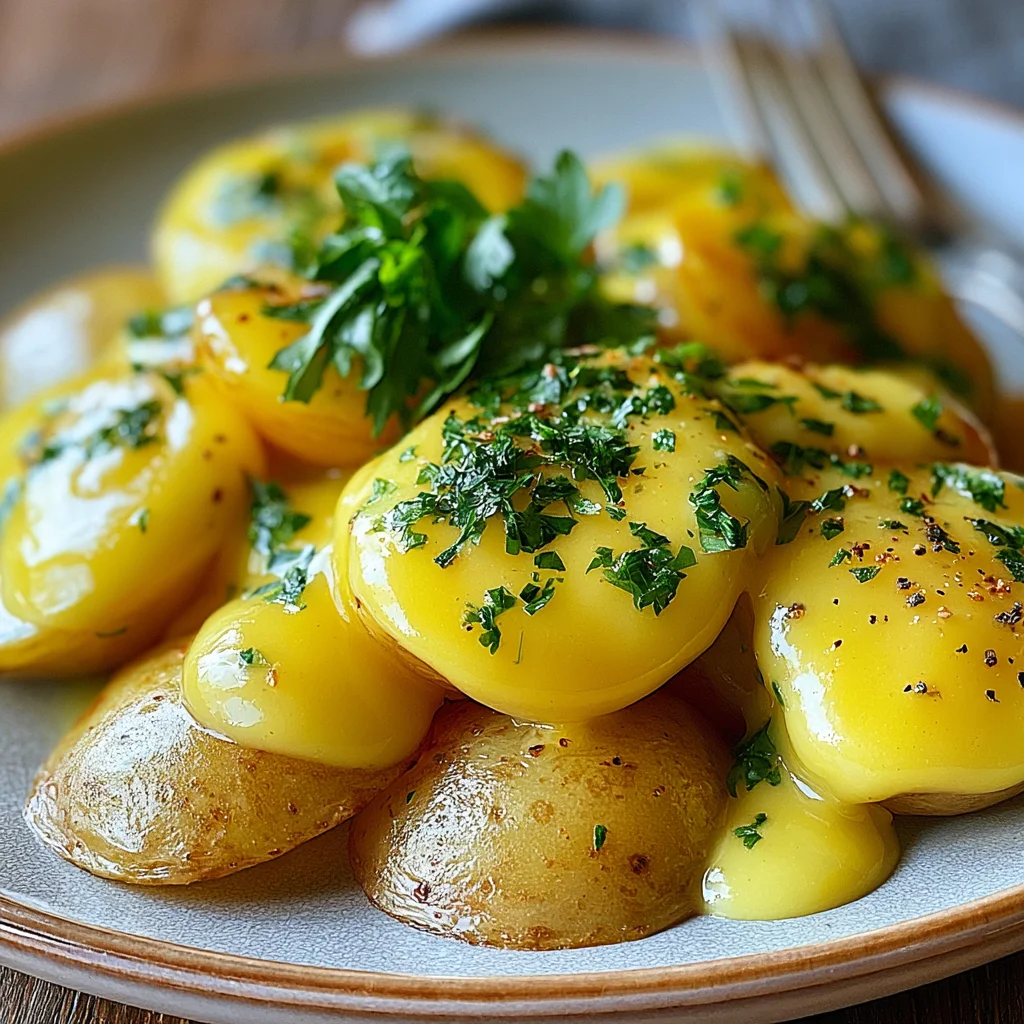 Köstliches Rezept für Senfsauce mit Salzkartoffeln – Einfach und Schnell zubereitet!