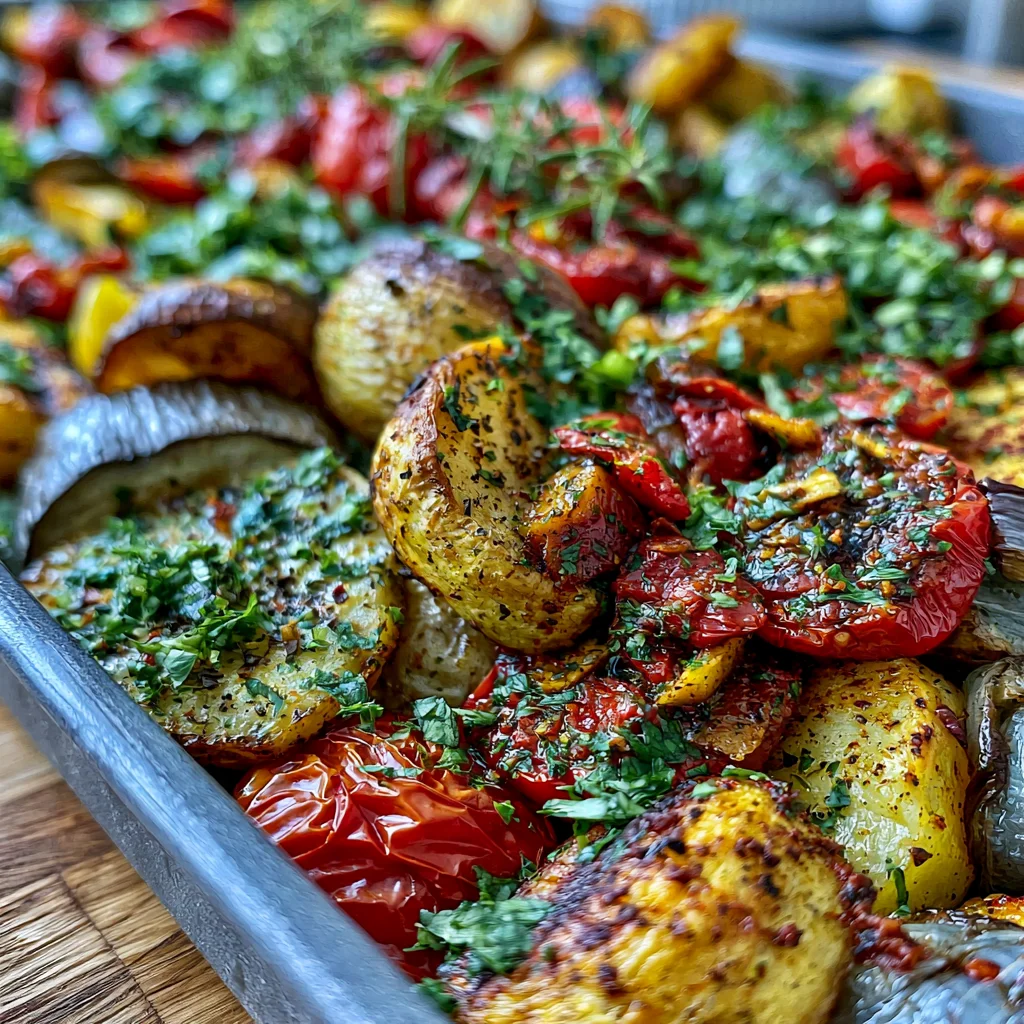 Mediterranes Ofengemüse Rezept: Einfache Zubereitung für gesunde Genussmomente!