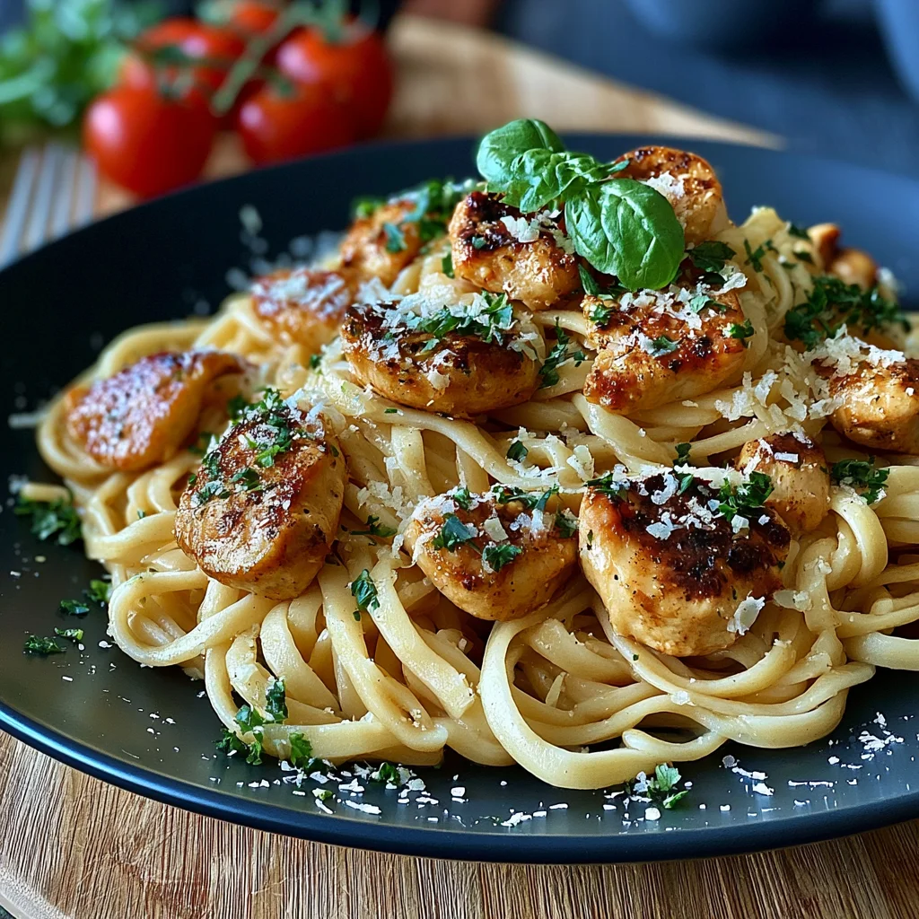 Schnelles Rezept für cremige Pasta mit Hähnchen – ein Genuss für jeden Tag!