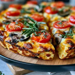 Verführerisches Low Carb Rezept: Die schnelle Schüttelpizza für Genuss ohne Reue!