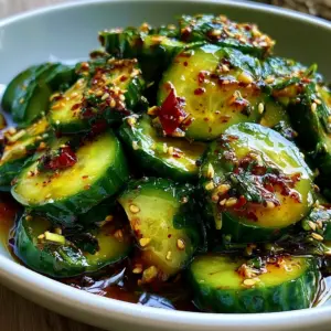 Würziger asiatischer Gurkensalat: Das erfrischende Rezept für heiße Tage!