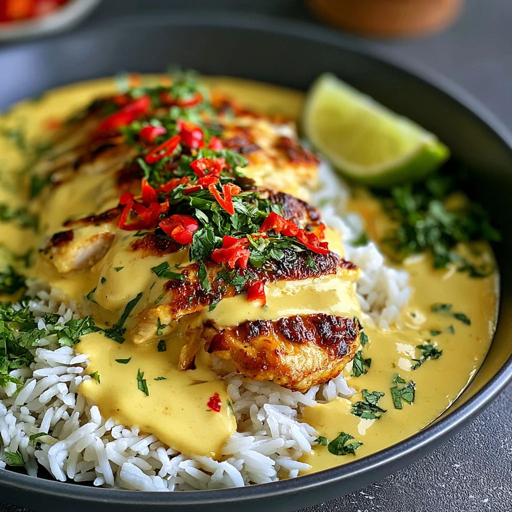 Zartes Hähnchen in Kokos-Limetten-Sauce: Das Rezept für ein tropisches Geschmackserlebnis!